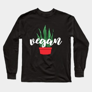 Vegan Long Sleeve T-Shirt